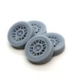 teszt3.jpg Classic wheels - VW Snowflake style - wheel set for model cars and diecast - 1/24 scale