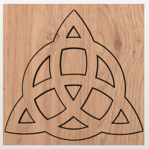 Snimek-obrazovky-2025-09-20-101352.png Triquetra Symbol – Celtic Knot Style – 3D STL Model