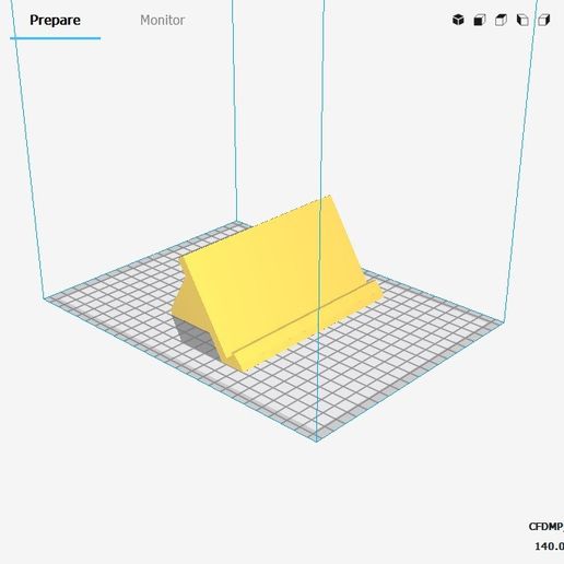 (PH) 1. Printing Perspective View.jpg Download STL file Phone Holder • 3D printing template, MCKillerZ1