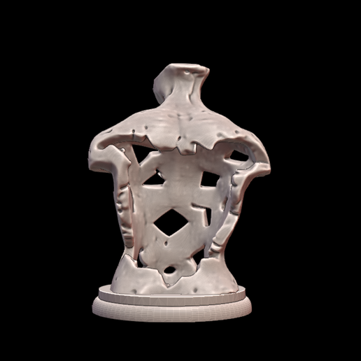 【高額売筋】 I198 Body 🎁 Gift Print 3D Detailed & Unique Figure Bust 版画