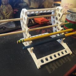 IMG_20211012_214947-1751x1313.jpg Бесплатный STL файл Paint Brush Holder・3D-печатная модель для загрузки