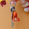 07.png Pokemon Charmander MultiColor Flexi Print-In-Place + figurine et porte-clés