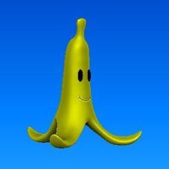 banane.JPG Free STL file Banana Mario Kart・3D print object to download