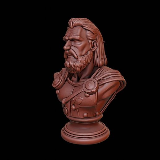 👤 Thor Bust・ 3D file for 3D printing・Cults