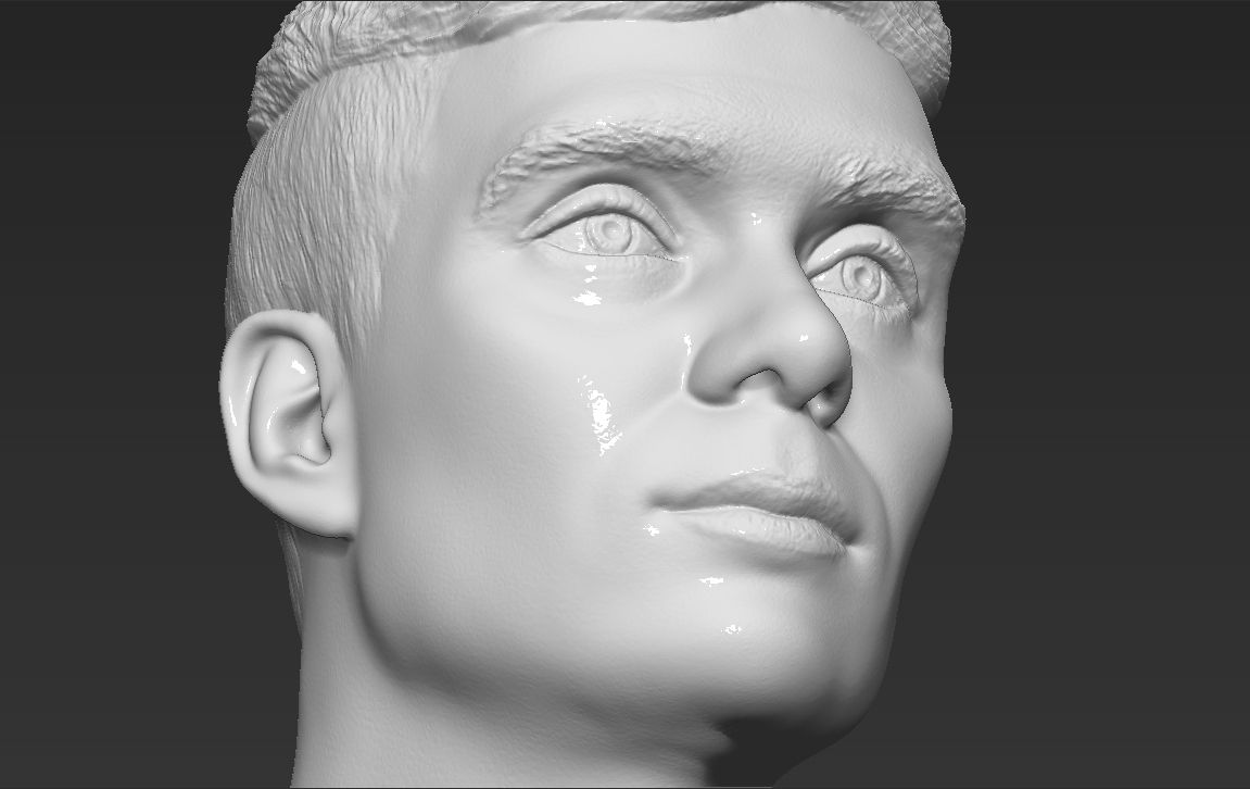 19.jpg Download file Tommy Shelby from Peaky Blinders bust 3D printing ready stl obj • 3D printer design, PrintedReality
