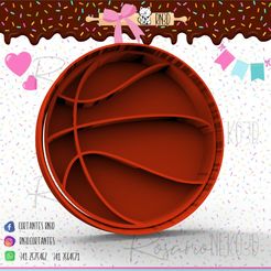 85-pelota-de-vasquet-7cm.jpg Fichier STL Basket-ball Combo x3・Idée pour impression 3D à télécharger