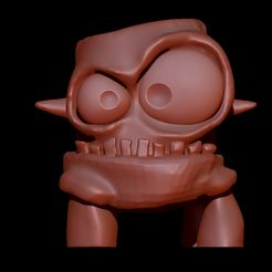 BPR_Render.jpg Monster pot 1 stl for 3D printing