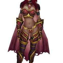 alex1.JPG STL-Datei Alexstrasza, the Lieuse-of-Life, is a red dragon, world of warcraft kostenlos・Vorlage für 3D-Drucker zum herunterladen