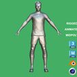 Havertz_2025_10.jpg 3D Rigged Кай Хавертц Арсенал 2025