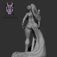 WB_Render3.jpg WARRIOR BRIDE MINIATURE (DND, KINGDOM DEATH, PATHFINDER, MINI)