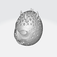 7.png Easter Monster Egg Skull Mask 3D Print – Spooky Bunny Horror Decor – Gothic Egg Sculpture