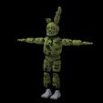Cults_Springtrap.8011.jpg FNAF Springtrap Full Body Wearable Costume with Head for 3D Printing