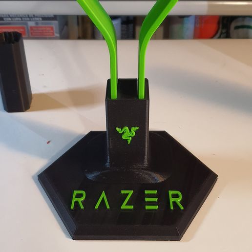 Razer headset stand 3D model