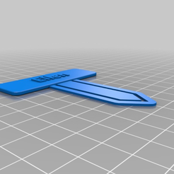 bookmark_20151126-20103-6rnkhu-0.png 3D-Datei Ellen's Lesezeichen / Büroklammer kostenlos・3D-Druckvorlage zum Herunterladen