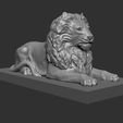 3-ZBrush-Document.jpg Sitting Lion - Statue