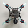 3-Build1.jpg Ultra Lightweight and Aerodynamic Optimized Frame for Tiny Drones - Toothpicks 70mm