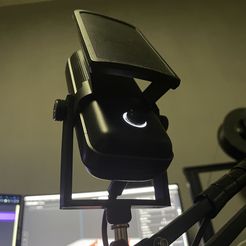 IMG_4409.jpg Free STL file Elgato Wave 1 Microphone holder・Template to download and 3D print