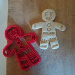 20210119_103525.jpg STL-Datei Gingy Keksausstecher 10cm・Design für 3D-Drucker zum herunterladen
