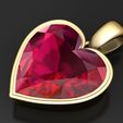 2.jpg Ruby Heart Pendant