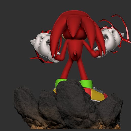 ZBrush-Document4.jpg SONIC THE HEDGEHOG - knuckles