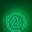 3.png Half-Life Neon Lamp