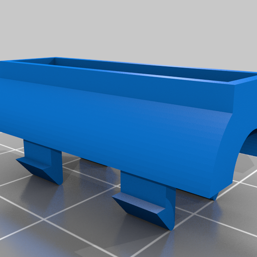 CableLabelClip_Top_Blank_Raised2.png Etiqueta personalizável para cabos de encaixe