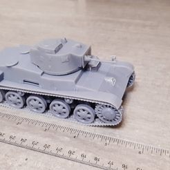 20220101_203932.jpg OBJ file Toldi I - Hungarian WW2 Light Tank・3D printing idea to download