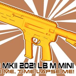 FGC9-MKII-LB-M-MINI.jpg Download free STL file FGC9 MK-II 2021 LB M MINI • 3D printable template, UntangleART