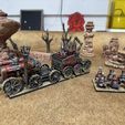 Evil Dwarf FREE Baggage Train 28mm