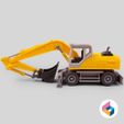 06.jpg Excavator (Print-in-Place articulated)