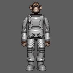 a1.jpg Fichier STL Super Bored Ape - Astronaute・Modèle à télécharger et à imprimer en 3D, Ozvald3D