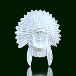 Indio-Americano-Plumas-III.png American Indian Feather Crown - Respecting Tradition and Nature III
