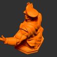 09.jpg M Bison bust 3D print model