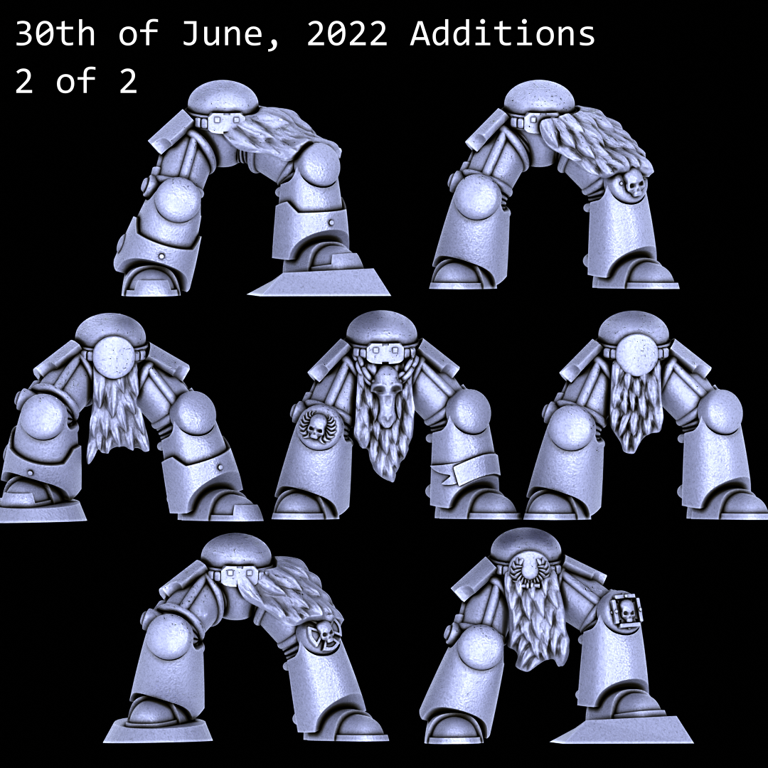 30th of June, 2022 Additions STL file Chonky Jarhead Builder・3D print design to download, Tinnut