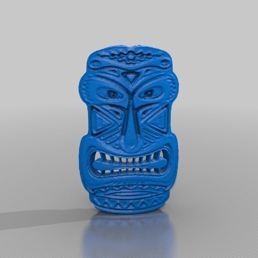 totem mask - 3D model önizlemesi