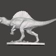jp3spinosaurusstatue10.jpg JP3 ESPINOSSAURO FIGURA ESTÁTUA MODELO DINOSSAURO VIDA SELVAGEM