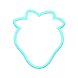 1.png Strawberry Cookie Cutters | STL Files