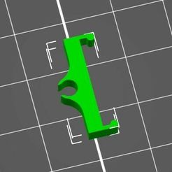 Part_Studio_1_-_CAM-kablik-drzak.jpg Free 3D file Cable holder・Design to download and 3D print