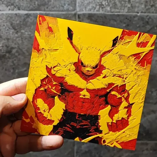Strong Pika | 3D Printable STL 3D model preview