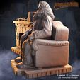 5.jpg Rubeus Hagrid Harry Potter Diorama for 3D Print Hagrid's Hut