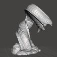 purpleworm4.jpg MINHOCA GIGANTE DE DUNA MODELO EM MINIATURA PARA JOGOS DE FANTASIA RPG DND