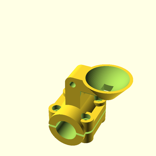 GPS motorcycle mount 3D model