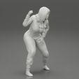 Girl-0008.jpg Beautiful Strong Assertive Woman Fantasy Style 3D Print Model