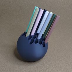 Pen Holder best 3D printing files・2.1k models to download・Cults