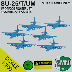 A3.png Archivo 3D SU-25T NAVAL FROGFOOT V2・Diseño de impresora 3D para descargar