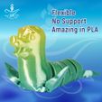No Support - Amazing in PLA Swimming seal