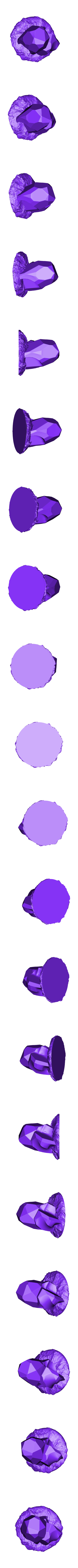 rock_1.stl terreno de sobremesa - lluvia radiactiva