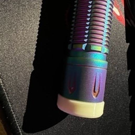 Olight Warrior 3s tailcap 3D model