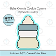 Etsy-Listing-Template-STL.png Baby Bottle Cookie Cutters | STL Files