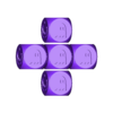 cindo dados pumping candy.stl Pumpkin Candy Author Dice Game.